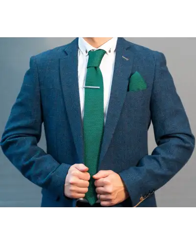 Tie Gift Sets Victory and Innsbruck Forest Green Knitted Tie Set £45.00