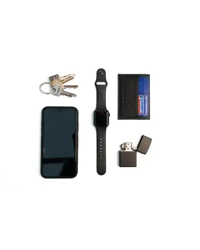 Victory and Innsbruck Victory and Innsbruck Slim Leather Card Holder Wallet Black Navy Blue £21.00