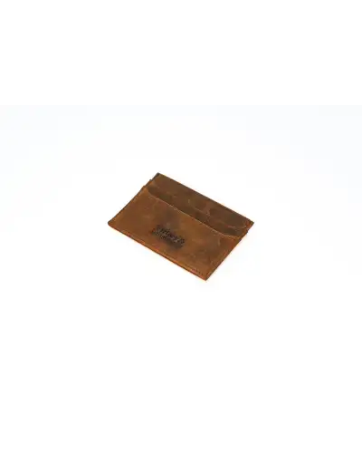 Victory and Innsbruck Victory and Innsbruck Slim Leather Card Holder Wallet Brown Brushed Tan £31.00