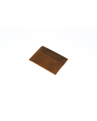 Victory and Innsbruck Victory and Innsbruck Slim Leather Card Holder Wallet Brown Brushed Tan £31.00