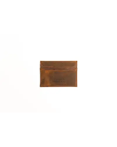 Victory and Innsbruck Victory and Innsbruck Slim Leather Card Holder Wallet Brown Brushed Tan £31.00