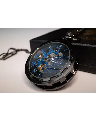 Pocket Watches Victory and Innsbruck Skeleton Pocket Watch Gunmetal The Collingwood Ii £40.00