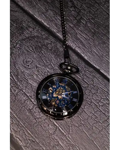 Pocket Watches Victory and Innsbruck Skeleton Pocket Watch Gunmetal The Collingwood Ii £40.00
