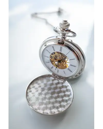 Pocket Watches Victory and Innsbruck Double Hunter Pocket Watch Silver The Clasper £40.00