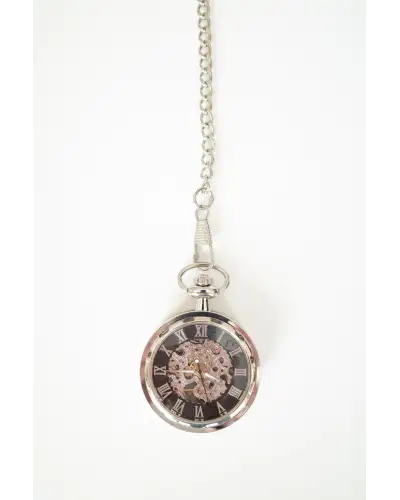 Pocket Watches Victory and Innsbruck Skeleton Pocket Watch Silver The Collingwood £40.00