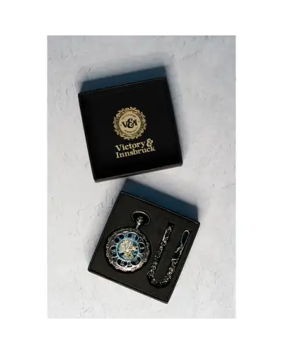 Pocket Watches Victory and Innsbruck Steampunk Pocket Watch Silver The Milburn Ii £40.00