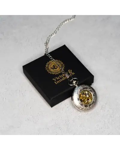 Pocket Watches Victory and Innsbruck Steampunk Pocket Watch Silver The Milburn Ii £40.00