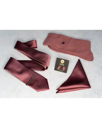 Tie Gift Sets Victory and Innsbruck Mauve Textured Tie Set £45.00