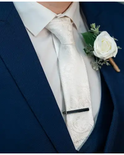 Tie Gift Sets Victory and Innsbruck Ivory Paisley Tie Set £40.00