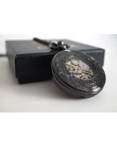 Pocket Watches Victory and Innsbruck Steampunk Pocket Watch Gunmetal The Armstrong Ii £40.00