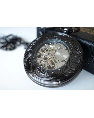 Pocket Watches Victory and Innsbruck Steampunk Pocket Watch Gunmetal The Armstrong £40.00