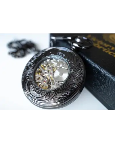 Pocket Watches Victory and Innsbruck Steampunk Pocket Watch Gunmetal The Armstrong £40.00