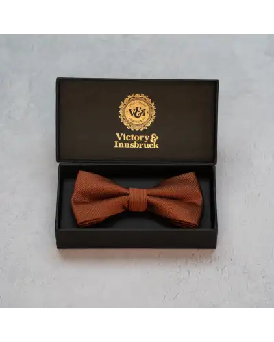 Bow Ties Victory and Innsbruck Rust Textured Bow Tie £20.00
