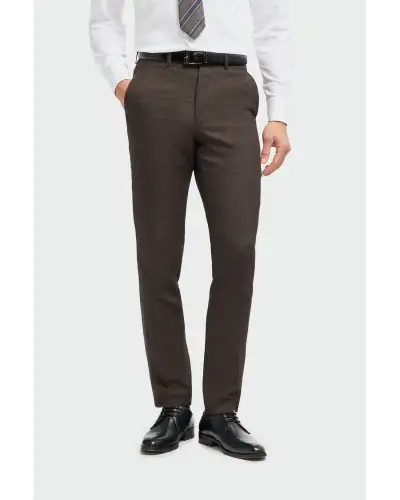 Trousers Victory and Innsbruck Caridi Brown Slim Fit Trousers £69.00