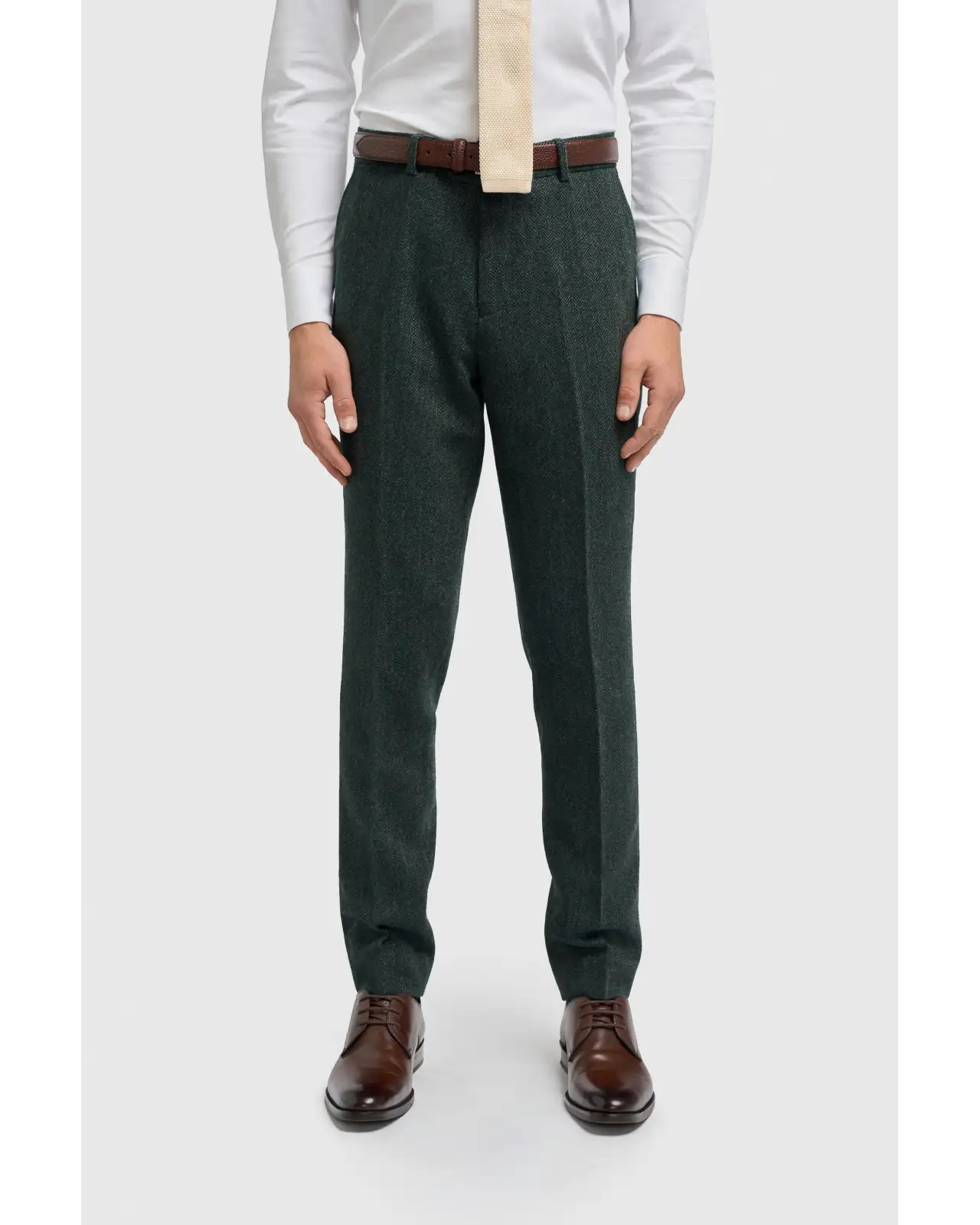 Trousers Victory and Innsbruck Thomas Lush Olive Tweed Trouser £75.00