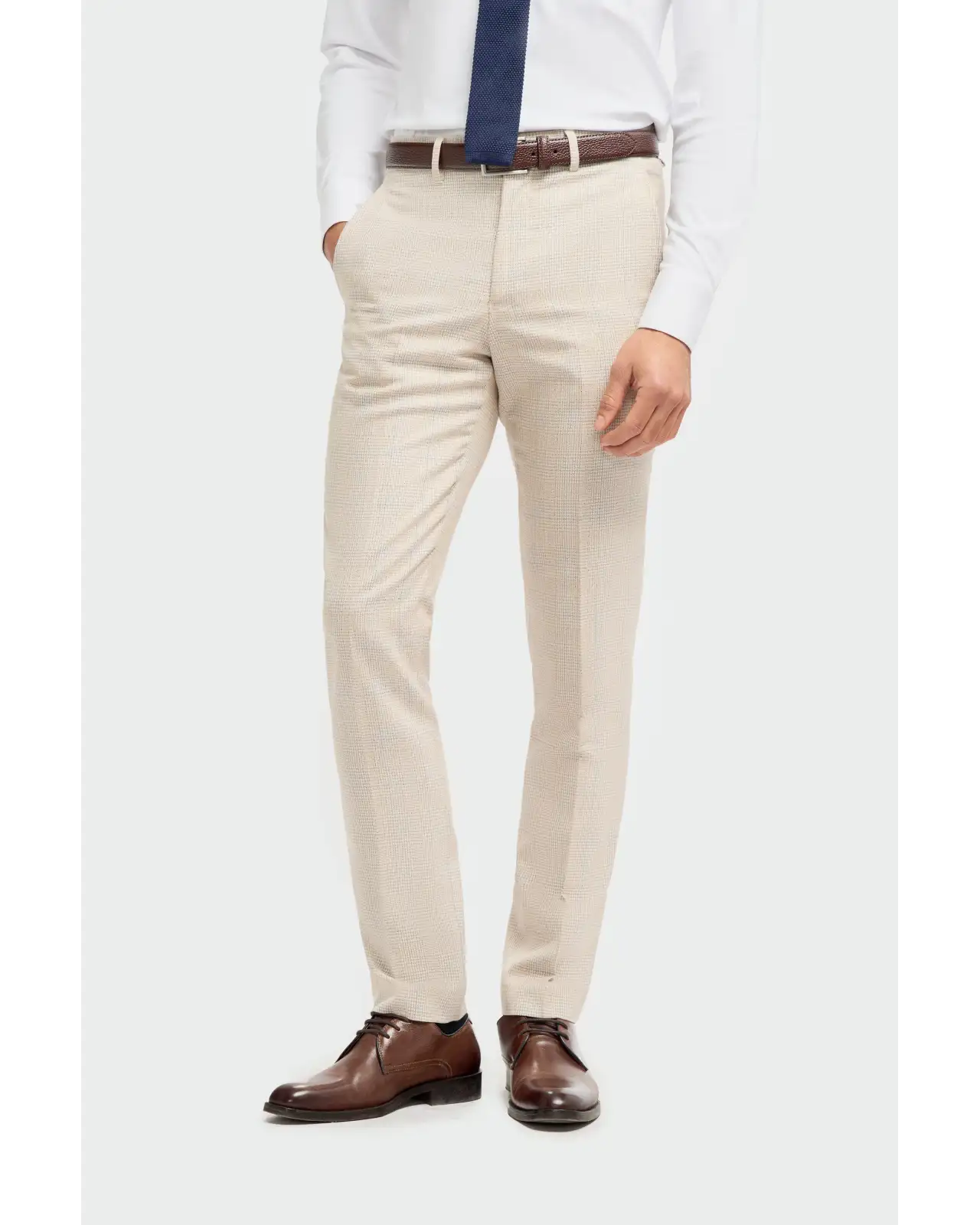Trousers Victory and Innsbruck Caridi Beige Check Trousers £35.00