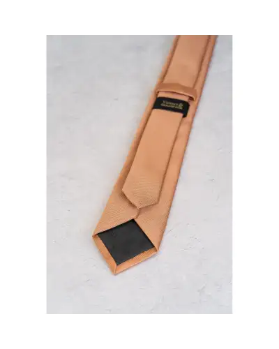 Ties Victory and Innsbruck BoyS Burnt Peach Textured Tie and Pocket Square £25.00
