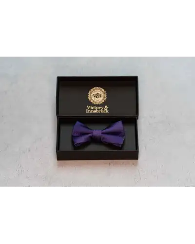 Bow Ties Victory and Innsbruck BoyS Cadbury Purple Textured Bow Tie £17.00