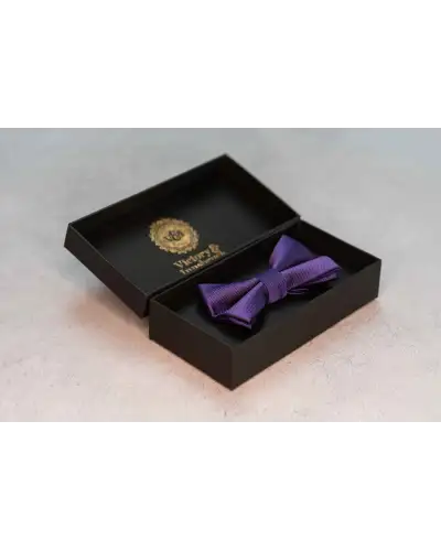 Bow Ties Victory and Innsbruck BoyS Cadbury Purple Textured Bow Tie £17.00