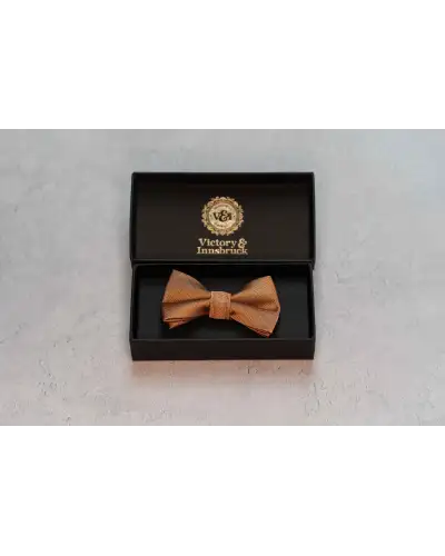 Bow Ties Victory and Innsbruck BoyS Burnt Peach Textured Bow Tie £17.00