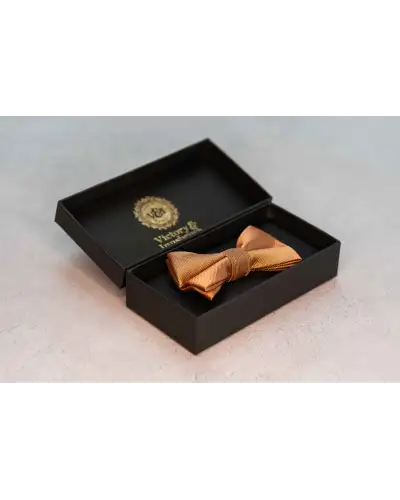 Bow Ties Victory and Innsbruck BoyS Burnt Peach Textured Bow Tie £17.00