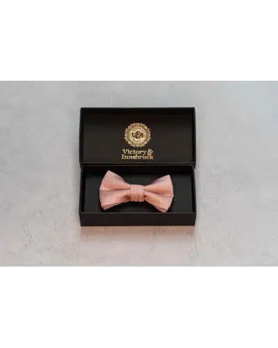 Bow Ties Victory and Innsbruck BoyS Blush Pink Textured Bow Tie £17.00