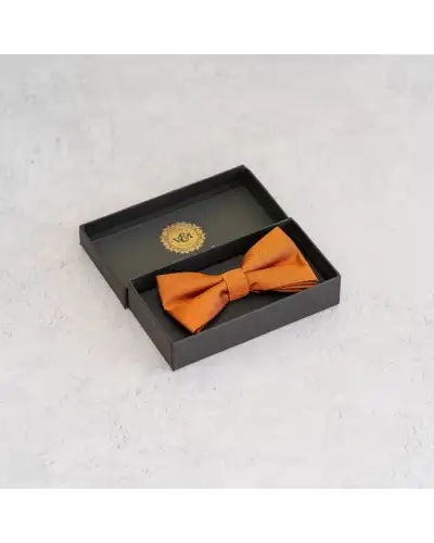 Bow Ties Victory and Innsbruck Burnt Orange Textured Bow Tie £20.00