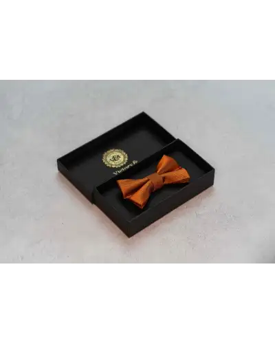 Bow Ties Victory and Innsbruck BoyS Burnt Orange Textured Bow Tie £17.00