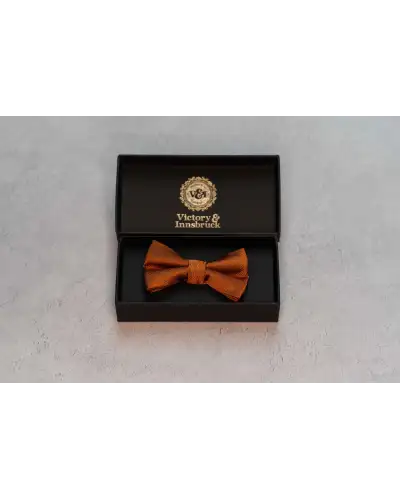 Bow Ties Victory and Innsbruck BoyS Burnt Orange Textured Bow Tie £17.00