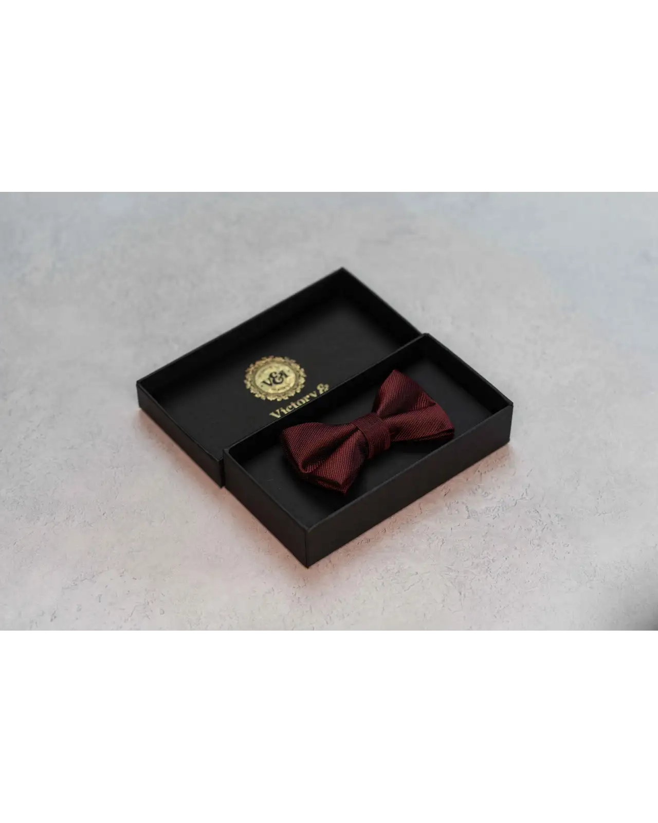 Bow Ties Victory and Innsbruck BoyS Burgundy Red Textured Bow Tie £17.00