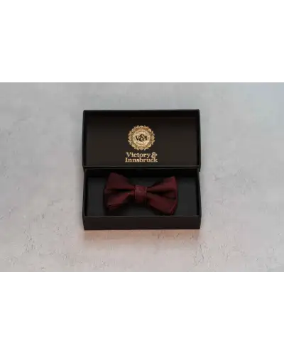 Bow Ties Victory and Innsbruck BoyS Burgundy Red Textured Bow Tie £17.00