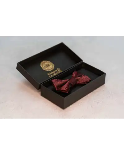Bow Ties Victory and Innsbruck BoyS Burgundy Red Paisley Bow Tie £17.00