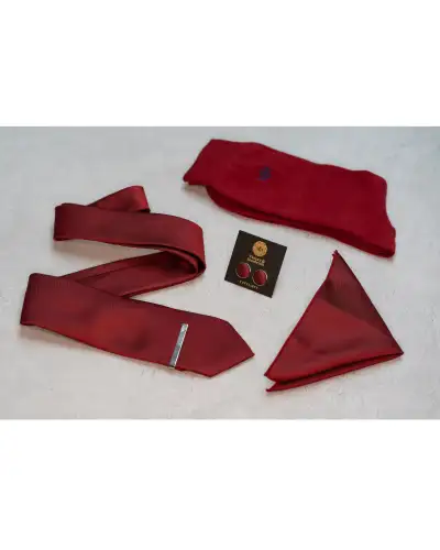 Tie Gift Sets Victory and Innsbruck Red Textured Tie Set £45.00