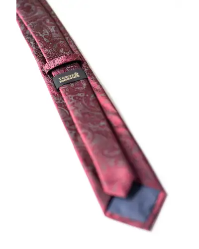 Tie Gift Sets Victory and Innsbruck Burgundy Red Paisley Tie Set £45.00
