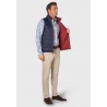 Gilets Brook Taverner Key Navy And Wine Reversible Quilted Gilet £62.00