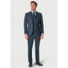 Suit Jackets Brook Taverner Tailored Fit Inverness Blue Check Harris TweedR Suit Jacket £269.00