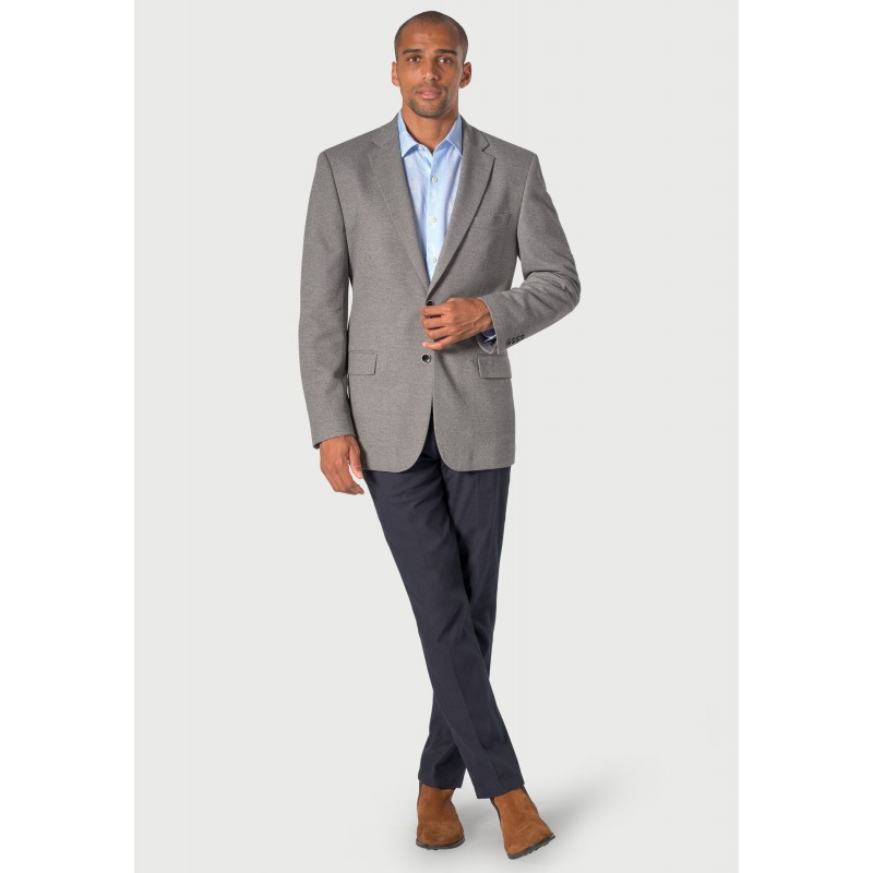 Jackets Brook Taverner Regular Fit Ferrero Ash Grey Knitted Jacket £89.00