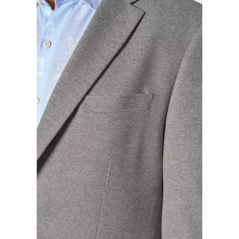 Jackets Brook Taverner Regular Fit Ferrero Ash Grey Knitted Jacket £89.00