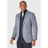 Jackets Brook Taverner Tailored Fit Becker Blue Knitted Puppytooth Jacket £116.00