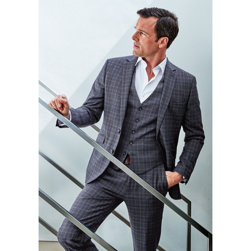 Suit Jackets Brook Taverner Tailored Fit Lyd Blue Check Suit Jacket £116.00