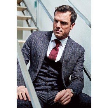 Suit Jackets Brook Taverner Tailored Fit Lyd Blue Check Suit Jacket £116.00