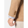 Jackets Brook Taverner Tailored Fit Thorpe Sand Cotton Linen Jacket £116.00