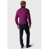 Jumpers Brook Taverner Devon Plum Cotton Merino Crew Neck Jumper £54.00