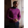 Jumpers Brook Taverner Devon Plum Cotton Merino Crew Neck Jumper £54.00