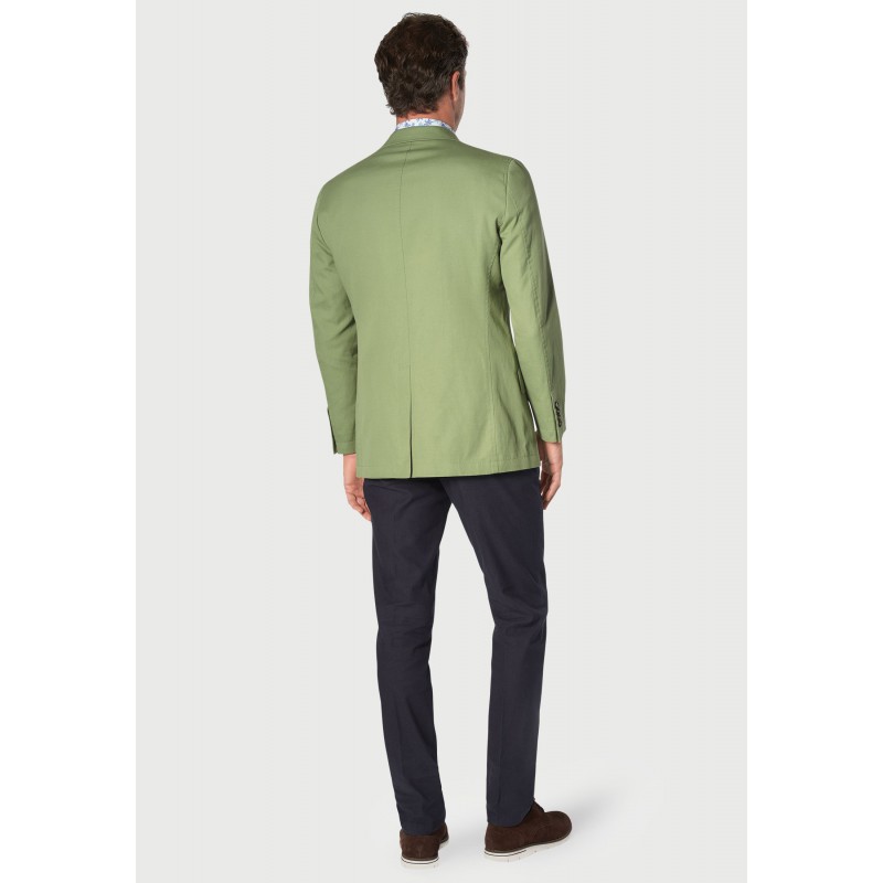 Jackets Brook Taverner Regular Fit Tatton Apple Cotton Linen Jacket £116.00