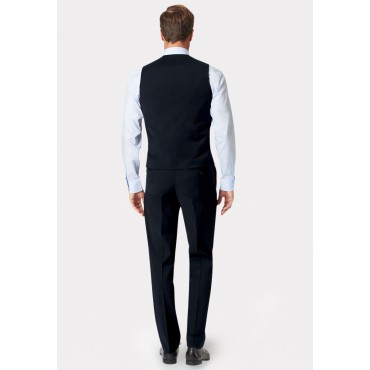 Waistcoats Brook Taverner Tailored Fit Avalino Navy Waistcoat £62.00