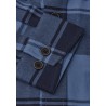 Shirts Brook Taverner Regular Fit Navy And Blue Buffalo Check Cotton Shirt £89.00