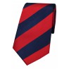 Silk Ties Soprano Ties Soprano Red And Navy College Striped Silk Tie £21.00