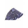 Pocket Square Soprano Ties Soprano Grey Floral Patterned Mens Silk Pocket Square £15.00