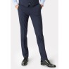 Suit Trousers Brook Taverner Tailored Fit Cassino Navy Check Washable Suit Trouser £81.00